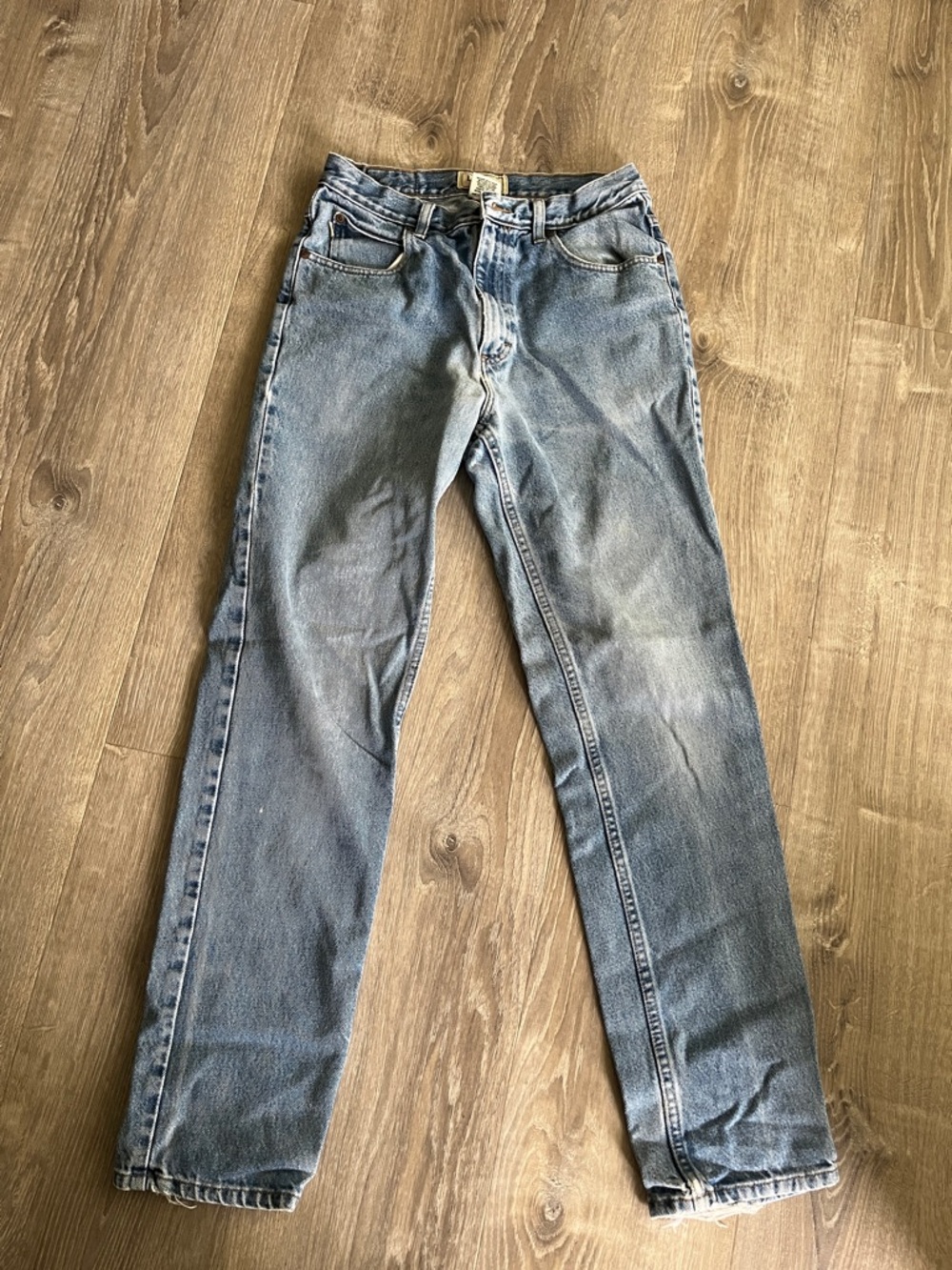 L.L. Bean Vintage Classic Fit Women's Straight Light Blue Jeans